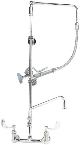 T & S BRASS WORKS PRE RINSE ADD-ON FAUCET WITH OVERHEAD SWIVEL A - Click Image to Close