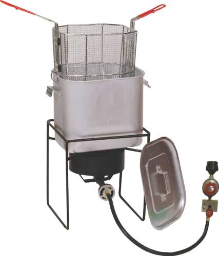 FRY BUCKET PROPANE OUTDOOR COOKER - Click Image to Close
