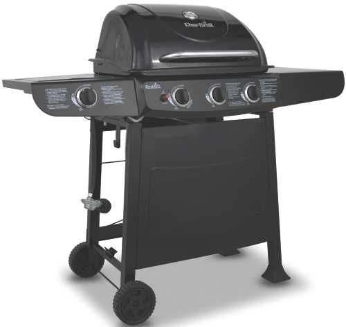 CHAR-BROIL 370 QUICK ASSEMBLY GRILL - Click Image to Close