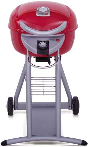 PATIO BISTRO ELECTRIC TRU-INFRARED GRILL, SALSA RED - Click Image to Close