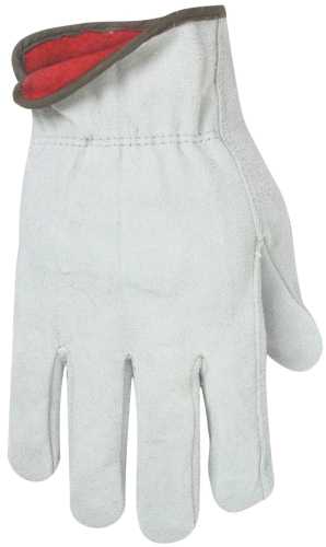 WINTER SPLIT COWHIDE DRIVER WORK GLOVES X-LARGE - Click Image to Close