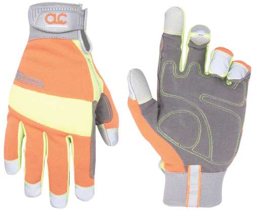 HIVISIBILITY GLOVES LARGE