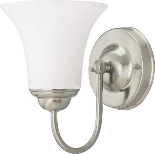 GLENWOOD 2 LIGHT 11 IN. FLUSH WITH SATIN WHITE GLASS - Click Image to Close