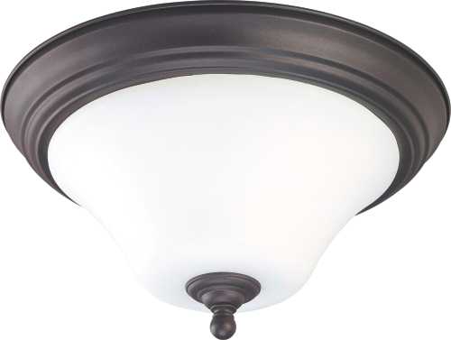 DUPONT 1 LIGHT 16 IN. HANGING DOME WITH SATIN WHITE GLASS - Click Image to Close