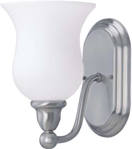 DUPONT 1 LIGHT 16 IN. HANGING DOME WITH SATIN WHITE GLASS 18W GU