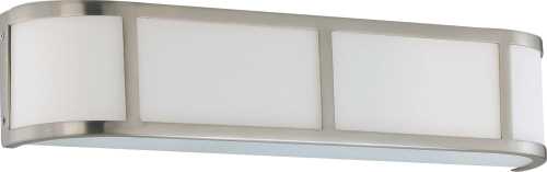 GLENWOOD 1 LIGHT 11 IN. FLUSH WITH SATIN WHITE GLASS, LAMP INCLU - Click Image to Close