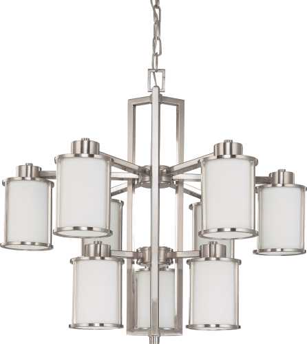 GLENWOOD 2 LIGHT 13 IN. FLUSH WITH SATIN WHITE GLASS, LAMPS INCL - Click Image to Close