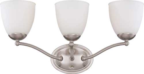 ODEON 4 LIGHT PENDANT WITH WHITE GLASS, FOUR 13W GU24 LAMPS INCL