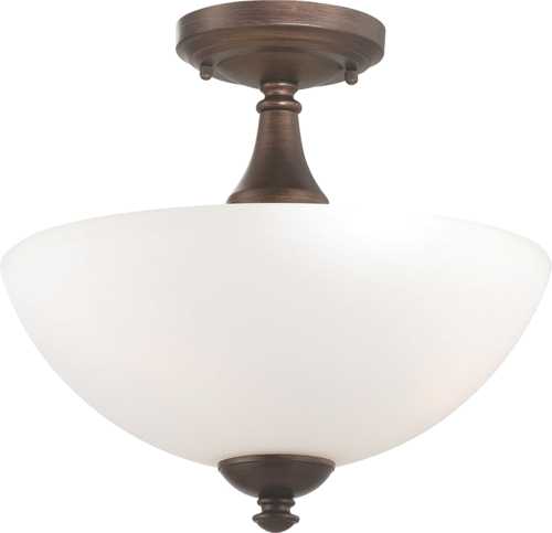 PATTON 1 LIGHT VANITY FIXTURE WITH FROSTED GLASS