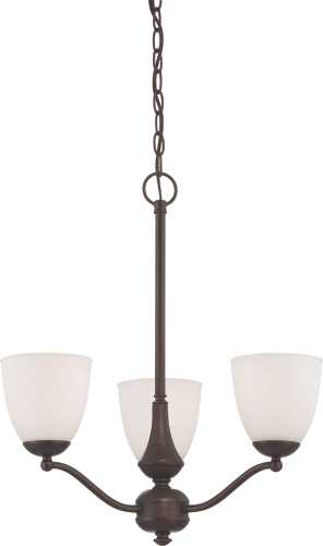 PATTON 1 LIGHT MINI PENDANT WITH FROSTED GLASS