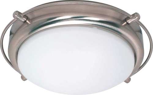 PATTON ES 3 LIGHT VANITY FIXTURE WITH FROSTED GLASS, THREE 13W G - Click Image to Close