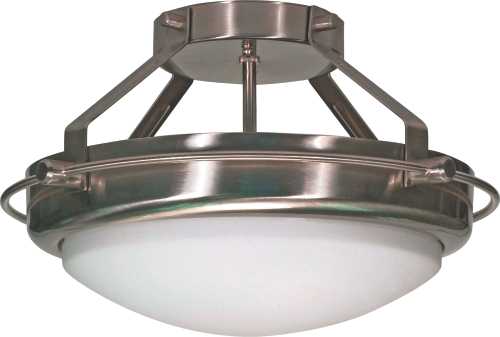 PATTON ES 4 LIGHT VANITY FIXTURE WITH FROSTED GLASS, FOUR 13W GU