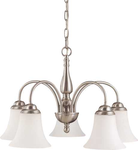PATTON ES 2 LIGHT VANITY FIXTURE WITH FROSTED GLASS, TWO 13W GU2
