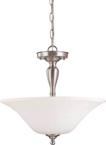 POLARIS 1 LIGHT 5 IN. VANITY WITH SATIN FROSTED GLASS SHADE