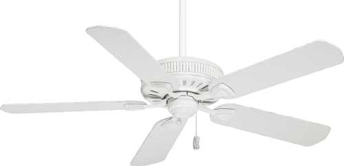 CASABLANCA, AINSWORTH 54 IN., 5 BLADE COTTAGE WHITE TRADITIONAL