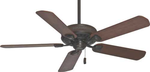 CASABLANCA, AINSWORTH 54 IN., 5 BLADE BRUSHED COCOA TRADITIONAL - Click Image to Close