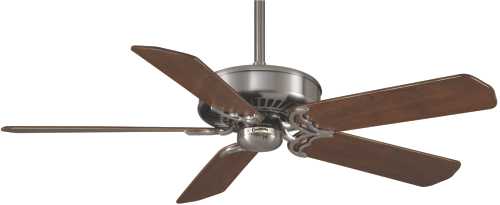 CASABLANCA, PANAMA DC 54 IN., 5 BLADE BRUSHED NICKEL TRADITIONA - Click Image to Close