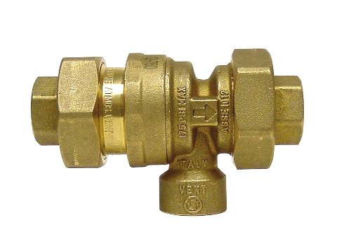 WILKINS BACKFLOW PEVENTER 1/2" DUAL CHECK WITH ADAPTER