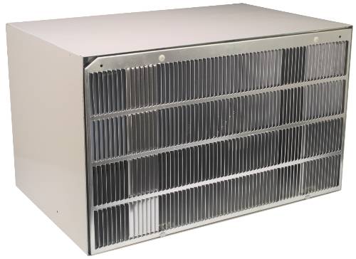 GE ALUMINUM REAR GRILLE FOR J SERIES WALL CASE - Click Image to Close