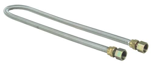 GAS CONNECTOR RANGE 1/2 IN. X 24 IN.
