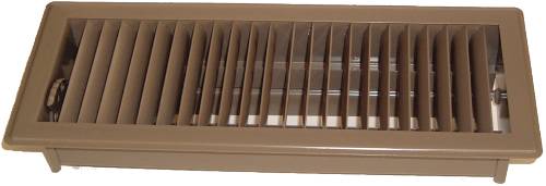 FLOOR DIFFUSER BROWN 12 IN. X 4 IN. - Click Image to Close
