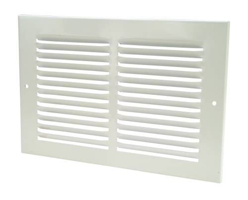SIDEWALL RETURN AIR GRILLE 24 IN. X 12 IN. WHITE - Click Image to Close