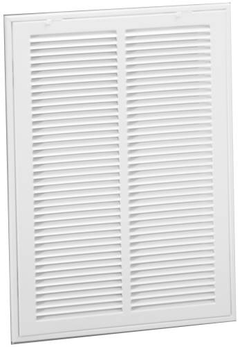 SIDE RETURN FILTER GRILLE 20 IN. X 20 IN. WHITE - Click Image to Close