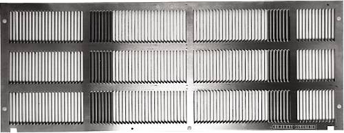 GE ZONELINE STAMPED ALUMINUM REAR GRILLE - Click Image to Close