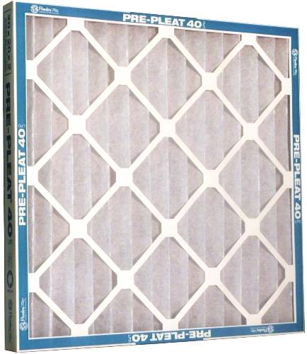 PLEATED AIR FILTER ECONOMY 16 IN. X 20 IN. X 1 IN. - Click Image to Close