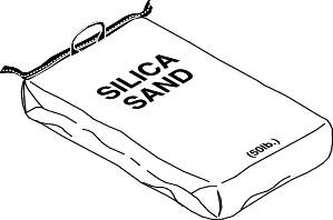 SILICA SAND 50# - Click Image to Close