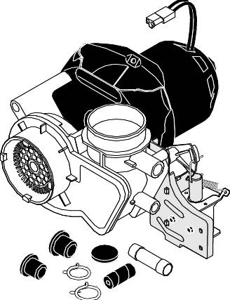 GE DISHWASHER MOTOR - Click Image to Close