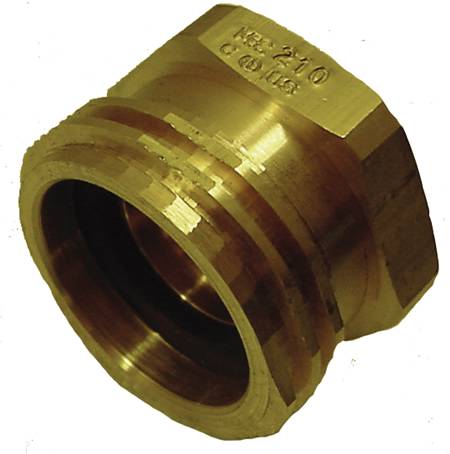 GAS ACME ADAPTER FITTING 1-3/4 IN. MALE ACME X 1/4 IN. FNPT