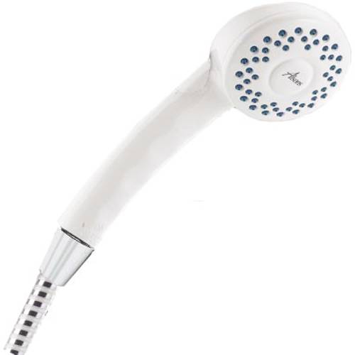 DELTA FULL SPRAY HANDHELD SHOWER HEAD, WHITE ABS - Click Image to Close