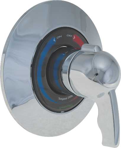 SYMMONS MIXING VALVE FOR TUB AND SHOWER WITH STOPS TEMPTROL II - Click Image to Close