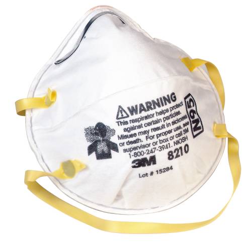 3M PARTICULATE RESPIRATOR 8210, N95 - Click Image to Close