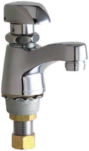CHICAGO TIP-TAP SLOW-CLOSING WIDESPREAD BASIN FAUCET COLD - Click Image to Close
