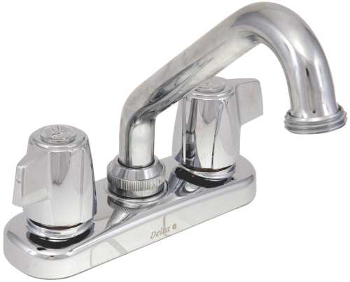 2131 DELTA LAUNDRY TRAY FAUCET CP - Click Image to Close