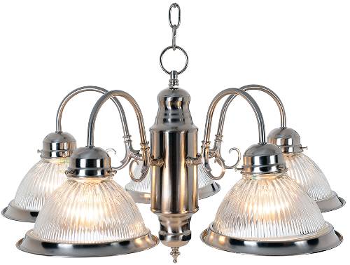 TRADITIONAL CHANDELIER CEILING FIXTURE, MAXIMUM FIVE 60 WATT MED - Click Image to Close