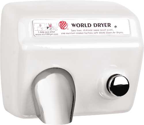 WORLD DRYER HAND DRYER - Click Image to Close
