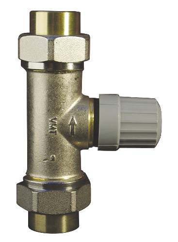 SOLDER VALVE BODY 3/4" SWEAT FOR DANFOSS 2000 - Click Image to Close