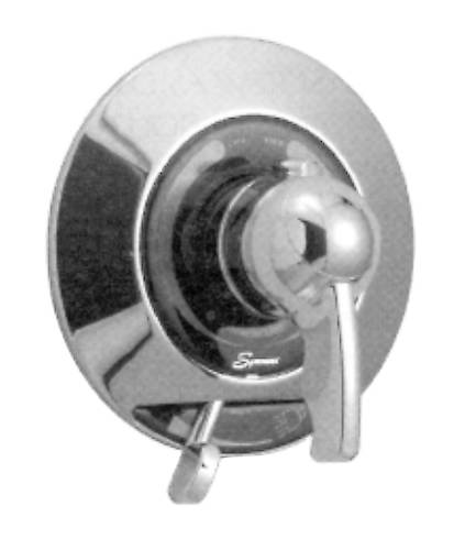 SYMMONS ALLUR TUB & SHOWER VALVE WITH STOPS - Click Image to Close