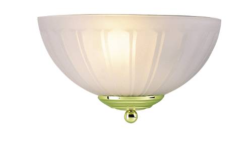 WALL SCONCE FIXTURE WITH FROSTED GLASS, MAXIMUM ONE 60 WATT INCA - Click Image to Close