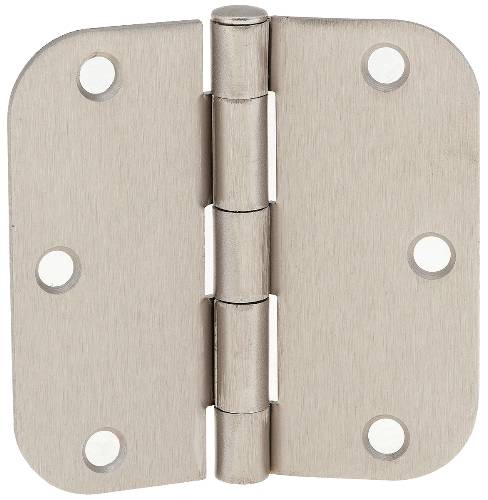 BUTT HINGE SATIN NICKEL 3 1/2 IN X 5/8 IN - Click Image to Close