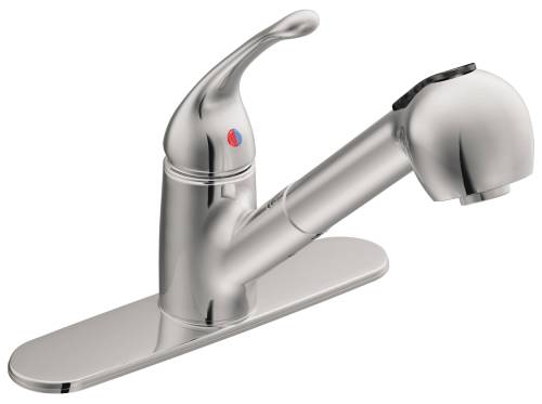 CAPSTONE KITCHEN FAUCET PULL OUT SPOUT LEAD FREE CHROME - Click Image to Close