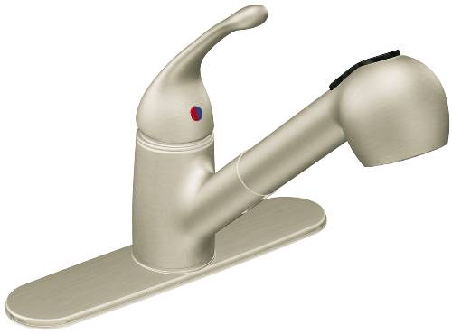 CLEVLEAND FAUCET GROUP CAPSTONE PULL OUT KITCHEN FAUCET - Click Image to Close