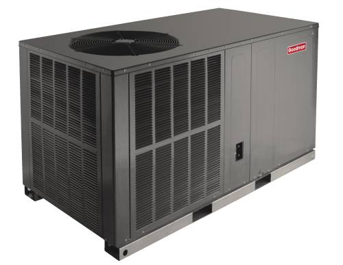 GOODMAN 13-SEER R410A/80% AFUE PACKAGE GAS/ELEC 2.5T 45K BTU - Click Image to Close