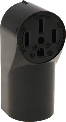 RANGE & DRYER RECEPTACLE SURFACE MOUNT 50 AMPS 3 POLE 4 WIRE BLA RANGE & DRYER RECEPTACLE SURFACE MOUNT 50 AMPS 3 POLE 4 WIRE BLA