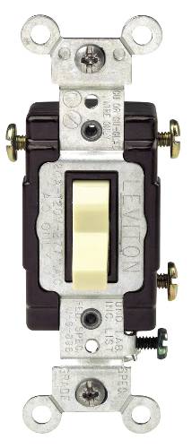 SWITCH 3 WAY 20 AMPS IVORY - Click Image to Close