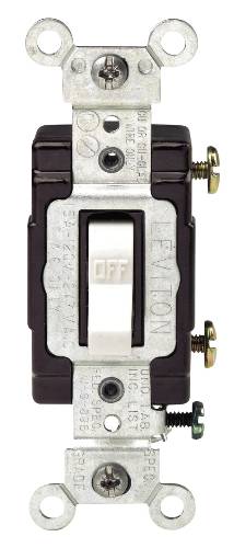 SWITCH TOGGLE COMMERCIAL GRADE QUIET IVORY