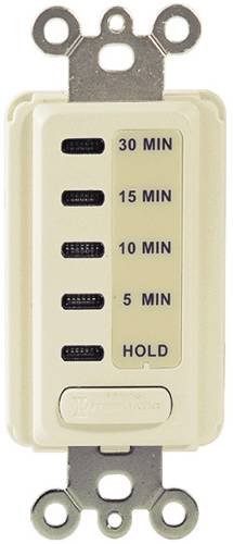 INTERMATIC AUTO-OFF TIMER 5-30 MINUTE WITH HOLD FEATURE ALMOND - Click Image to Close